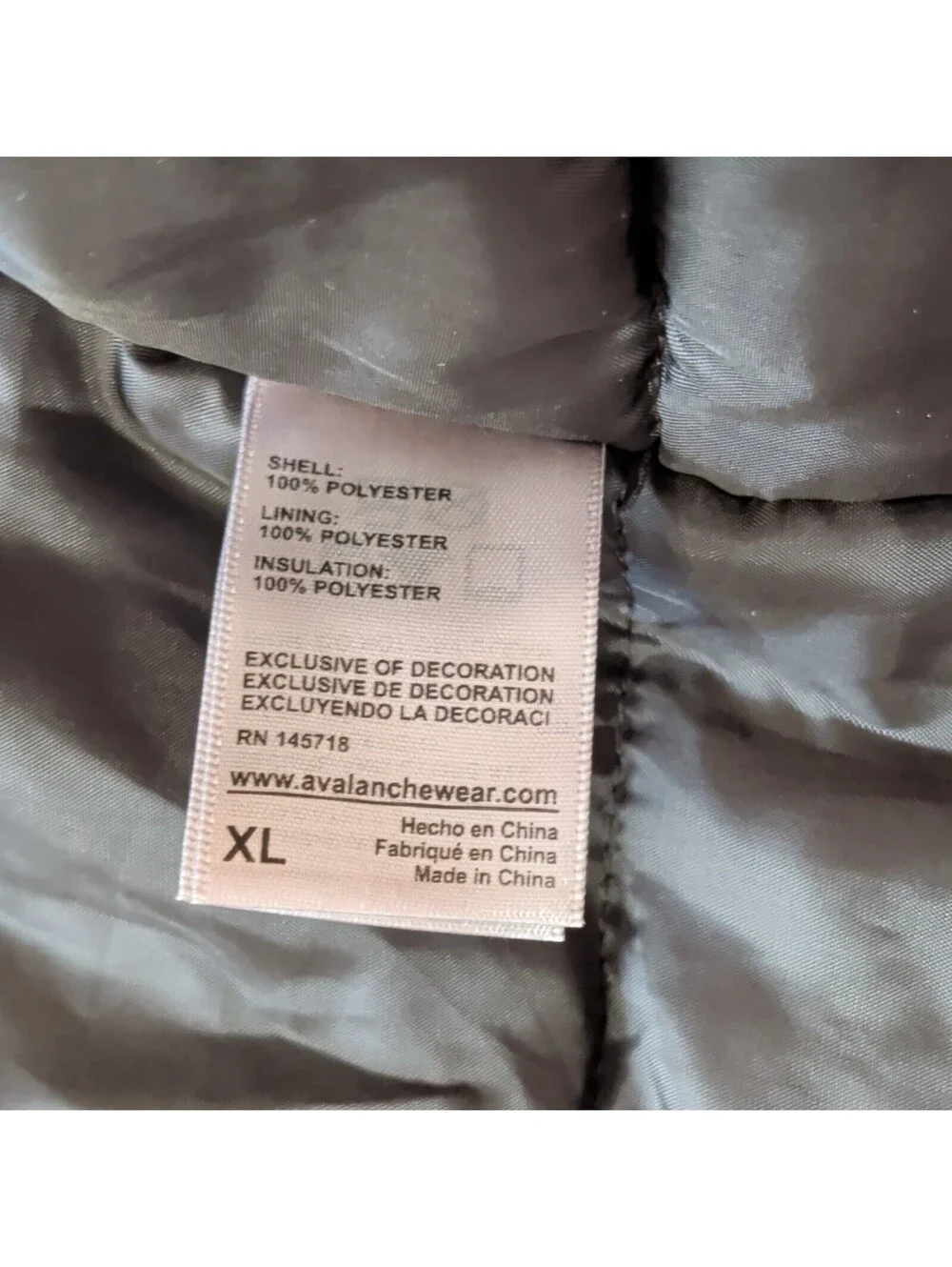 Avalanche heavyweight insulation